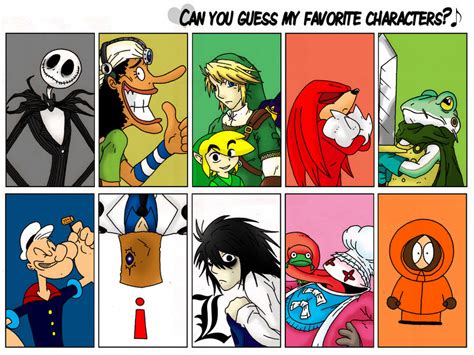 Favorite Character Meme By Theflamingalberto On Deviantart