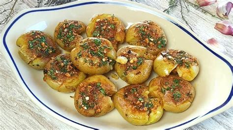 Patatas Aplastadas ¡la Receta Definitiva Sin Horno En La Comunidad De