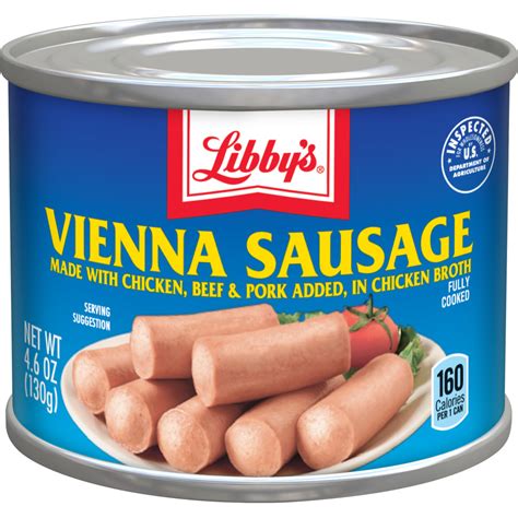 Libbys Vienna Sausage 2446 Oz Conagra Foodservice