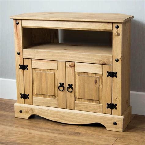 Solid Wood Tv Stand Rustic Farmhouse Entertainment Center