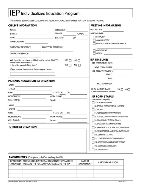 Oho Iep Fill Out Sign Online DocHub