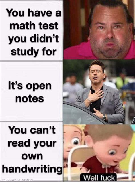 Math Test Meme By Sugartown Memedroid