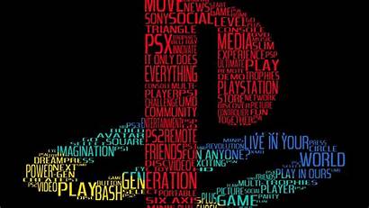 Playstation Wallpapers Games Sony Font Typography Buttons