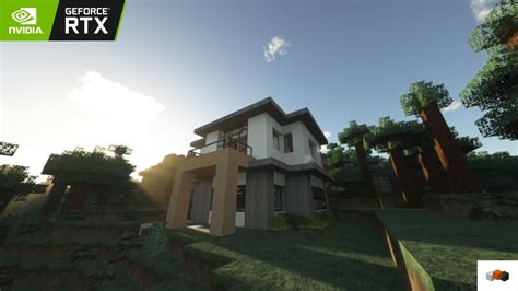 Minecraft How To Build A Small Modern Home Minecraft Rtx Umsoea