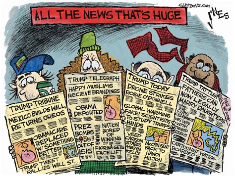 Political Newspaper Cartoons