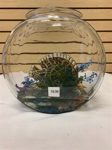 Fish Bowl with Stand in High Point, NC | Green's Flowers and Gifts