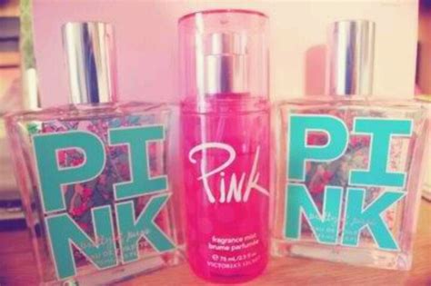 ♡pink♡ Pink Perfume Pink Perfumed Candle
