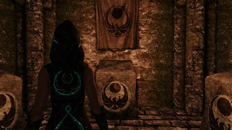 Dx Celes Nightingale Armor As Main Quest Armor At Skyrim Special