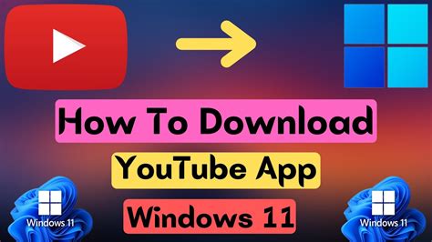 How To Download Youtube App In Windows 11 How To Install Youtube App