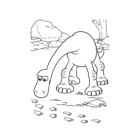 Leuk voor kids Arlo ziet vreemde voetsporen