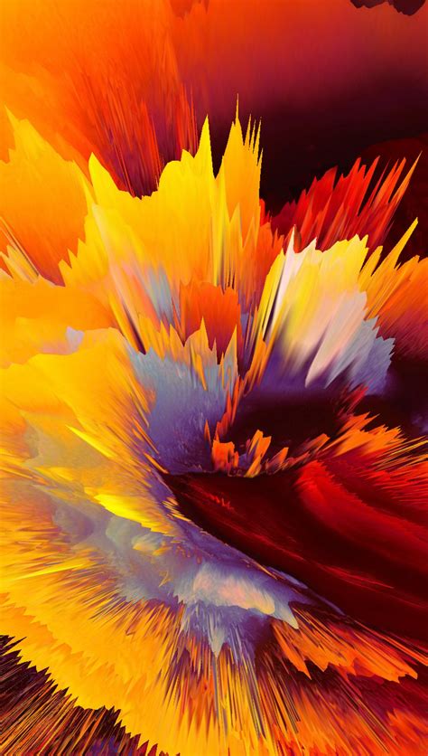 Explosión De Colores Abstracta Fondo De Pantalla 4k Hd Id4767