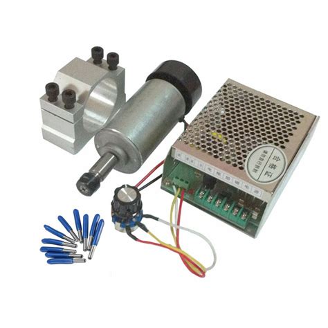 0.3KW CNC spindle motor 300W DC 12 48 52MM Clamp DIY PCB router milling