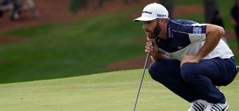 Dustin Johnson On A Good Roll Shoots First Round 65 At 84th Masters