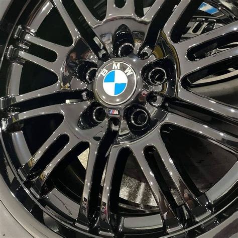 The Wheel And Tire Of A Bmw Car