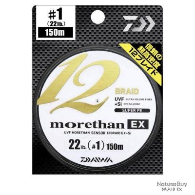 Tresse Daiwa Morethan Ex Braid M Nylons Tresses