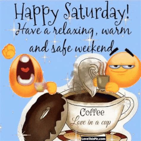 See more ideas about smiley, emoticons emojis, smiley emoji. Coffee Happy Saturday GIF - Coffee HappySaturday ...