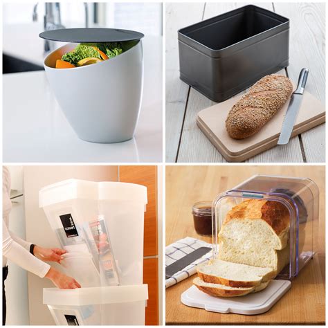 The john lewis steel bread bin in grey or white is £20 ($27 usd) at john lewis. Bread Bins & Kitchen Bins | Kitchen Storage | STORE
