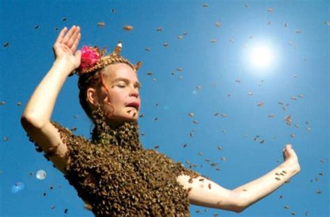 Queen Of Bees Fearless 45 Year Old Woman Wears 12 000 Bees Instead Of Clothes And Shocks Everyone