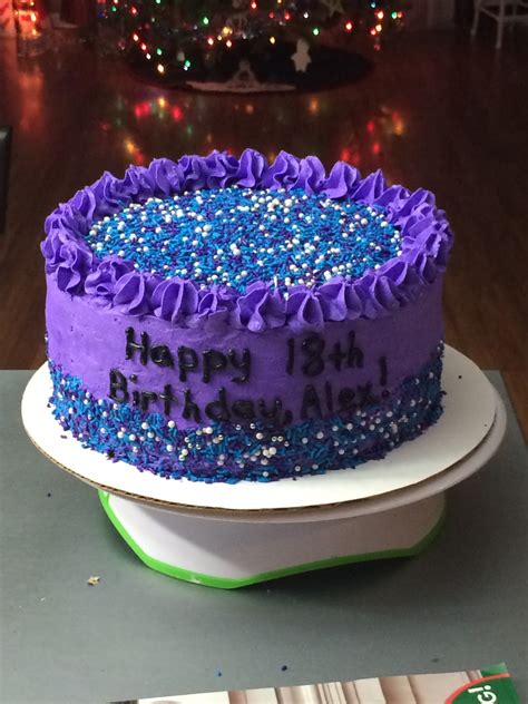 Erin's Cakes: 18th Birthday Cake