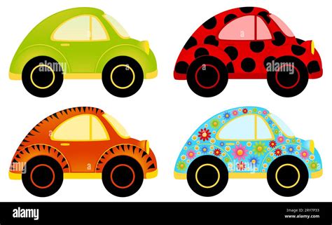 Cartoon Cars Hi Res Stock Photography And Images Alamy