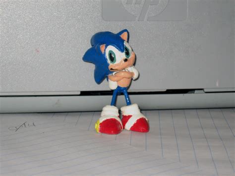 How To Make Sonic The Hedgehog Out Of Clay 9 Steps Instructables