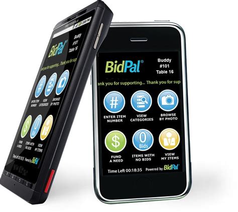 Bidpal Mobile Bidding Technology Bidpal Nonprofit Fundraising