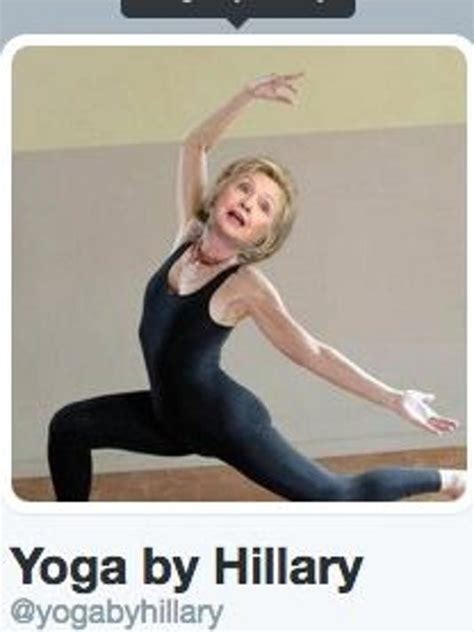 Namaste Hillary Clinton Yoga Memes Pop Up