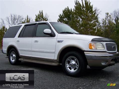 2001 Oxford White Ford Expedition Eddie Bauer 61167253 Photo 2