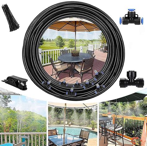 Ever Mall Misti Cooling System Outdoor Misting System For Patio Drip