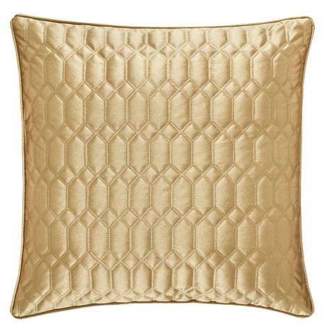 Satinique Gold 20 Square Decorative Pillow