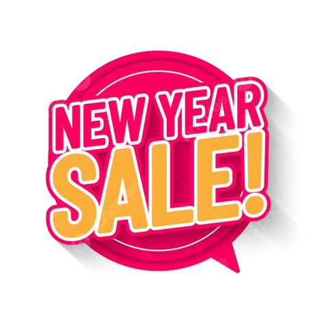 New Years Sale Vector Png Images New Year Sale New Year Sale Promotion Png Image For Free