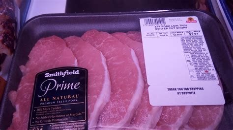 ShopRite Deal! Smithfield Prime Fresh Pork Chops as Low as FREE