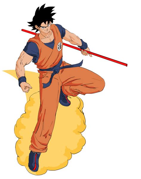 Dragonball Z Fan Art Son Goku By Notmuchnormal On Deviantart