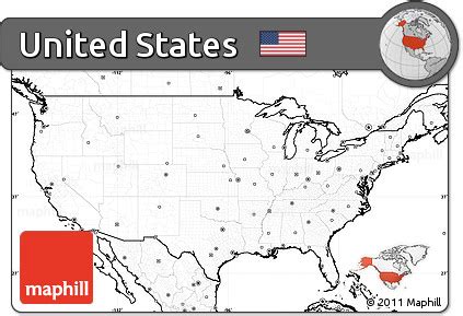 There are maps in accordance with the says. Free Blank Simple Map of United States, no labels