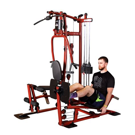 Exm1lps Home Gym With Leg Press Built By Body Solid Exclusively For Fitness Factory