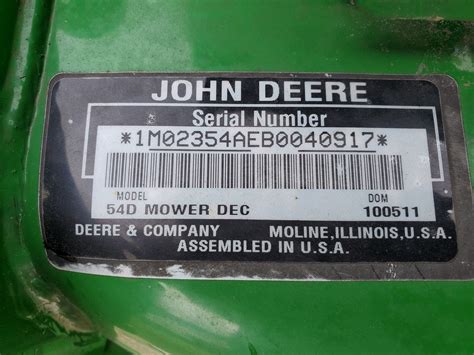 Brand New 54 John Deere Mower Decks Regreen Equipment