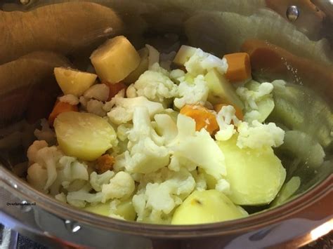 Recept stamppot met bloemkool andijvie en zoete aardappel