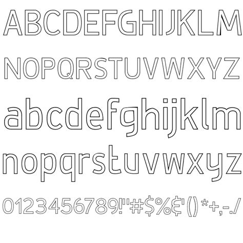 de luxe hollow font silhouette cameo crafts cricut maker projects