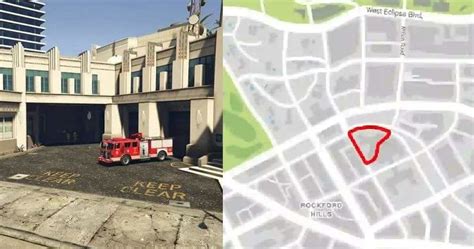 Gta 5 Fire Station All Locations On Map With Photos And Markers Guuvn