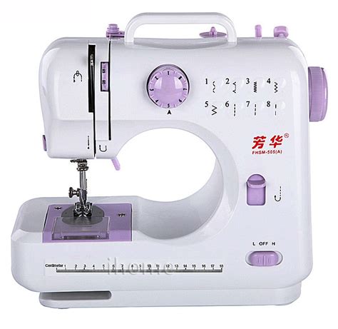 Portable Multi Function Electric Sewing Machine Replaceable Presser