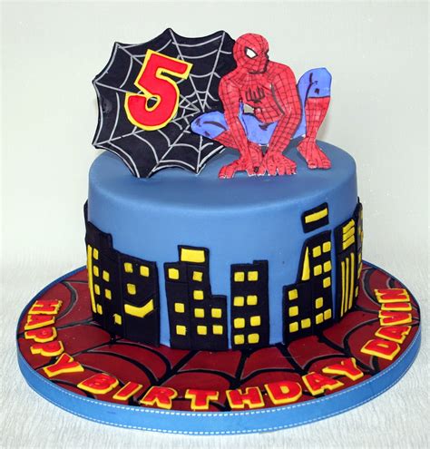 The Perfectionist Confectionist Davin Spiderman Birthday Cake