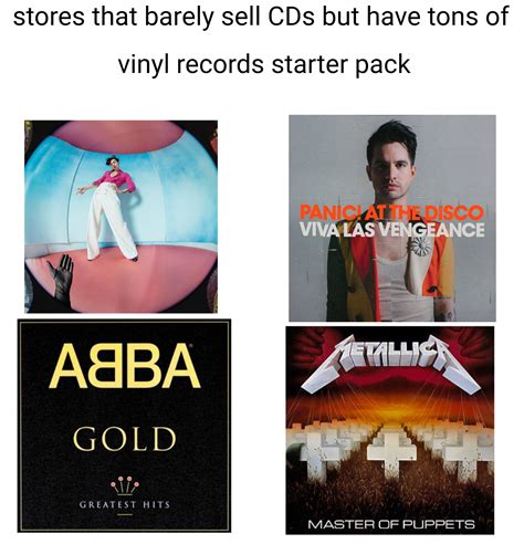 Stores That Barely Sell Cds But Have Tons Of Vinyl Records Starter Pack