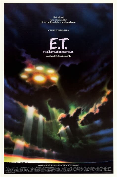 Et The Extra Terrestrial 1982 Posters — The Movie Database Tmdb