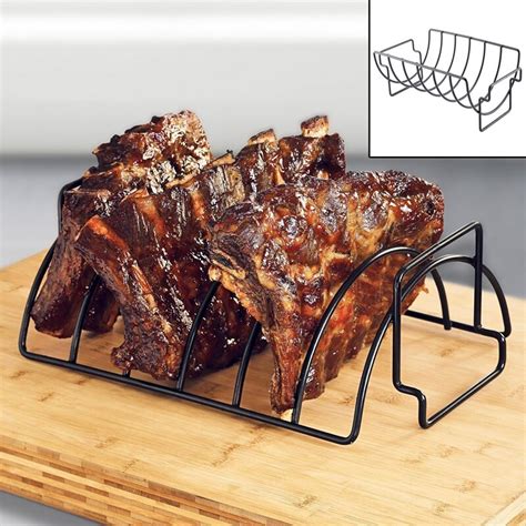 High Quality Non Stick Stainless Steel Bbq Tools Steak Holders Rack