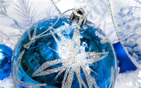 Blue Christmas Ornaments Pictures And Photos