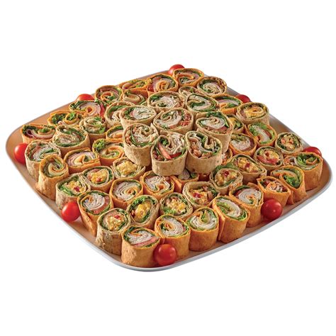 H E B Deli Large Party Tray Assorted Hummus Wraps Shop Standard Party Trays At H E B