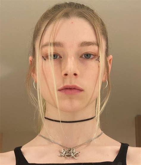 Hunter Schafer On Foundation Application And Face Tattoos Interview