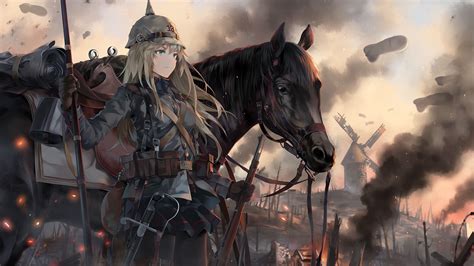 Military Anime Wallpapers Wallpaper Cave