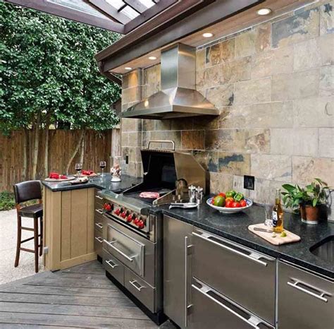 25 Outdoor Kitchen Designs That Will Light Up Your Grill Page 5 Of 5