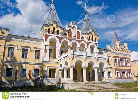 Manor Estate Of Baron Von Derviz In Kyritz Ryazan Region Stock Photo